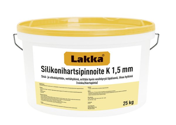 Lakka Silikonihartsipinnoite K 1,5 25kg
