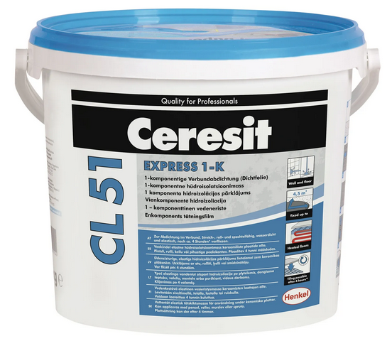 Ceresit CL51 express 1-K vesieriste 5kg