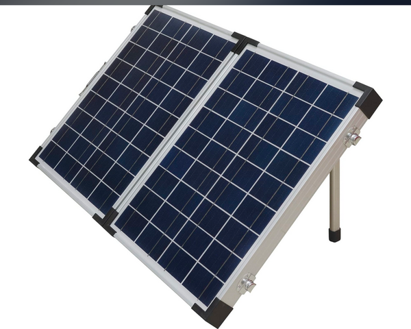 BrightSolar 80W kannettava ja taitettava aurinkopaneeli, sis säätimen