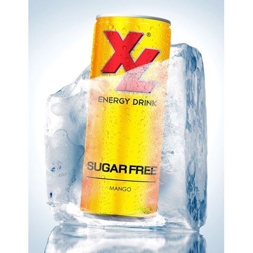 XL-Energiajuoma Sugarfree mango 250ml sis. pantin